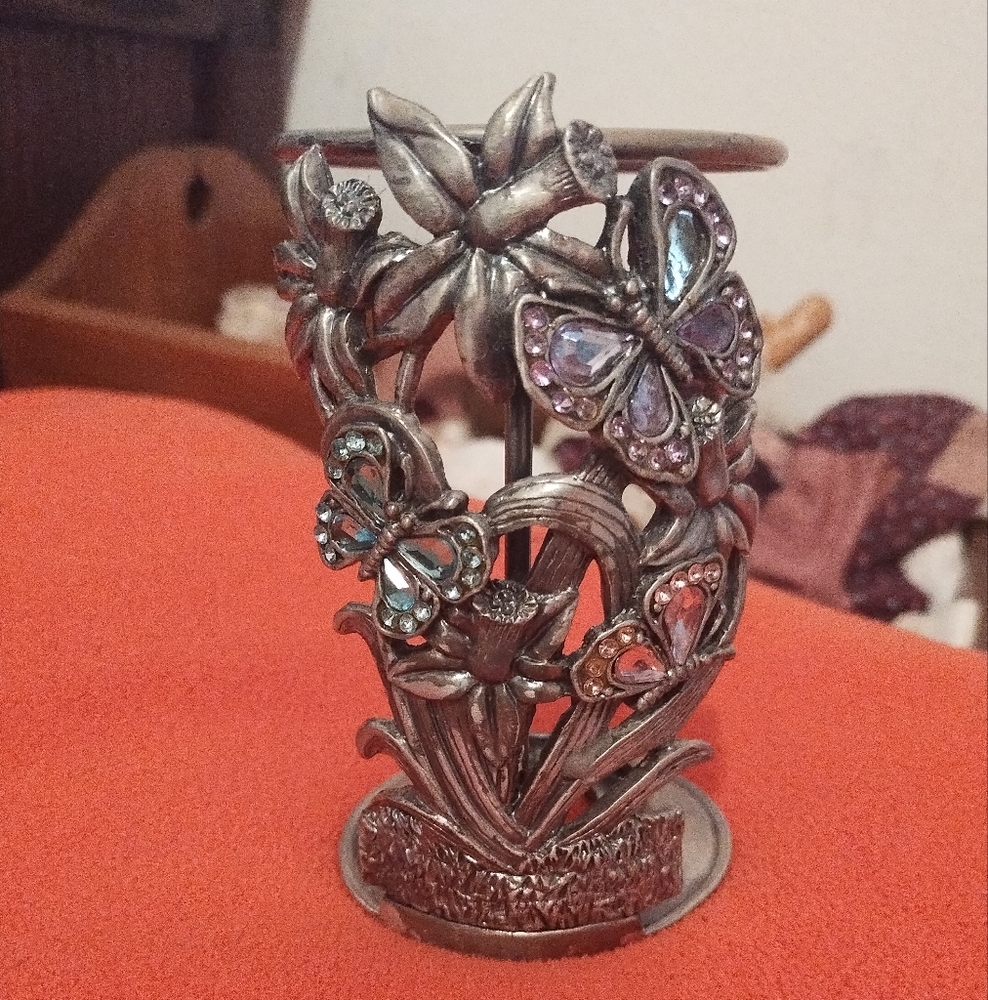 Elegant Butterfly Jewelry Holder